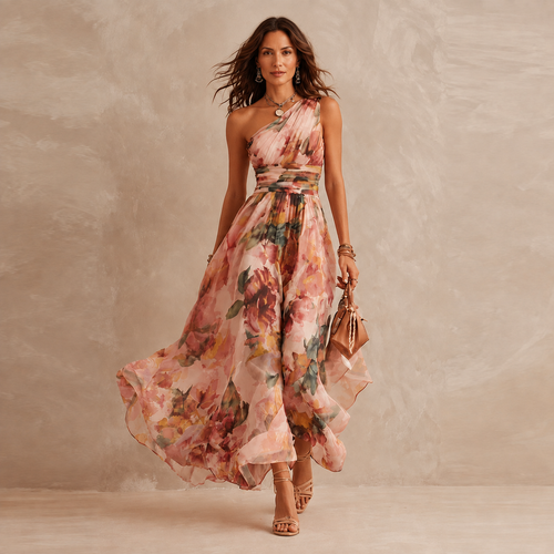 Celeste floral maxi dress