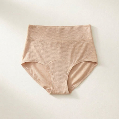 Culotte anti-fuites taille haute — Chair