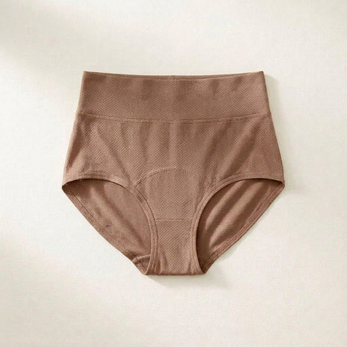 Culotte anti-fuites taille haute — Sable