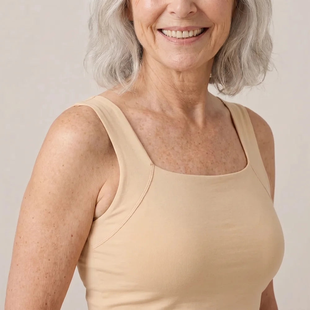 Débardeur avec soutien-gorge intégré — vue 1