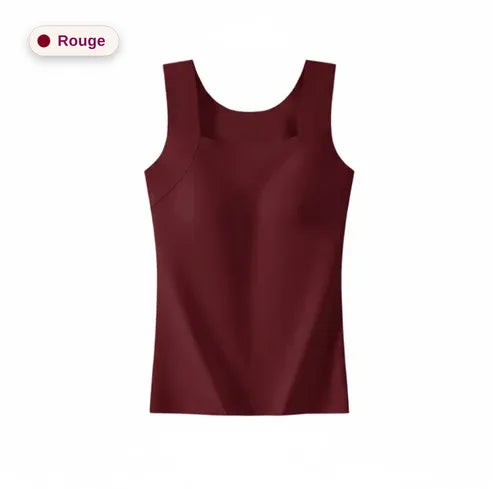 Débardeur avec soutien-gorge intégré — rouge