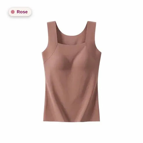 Débardeur avec soutien-gorge intégré — rose